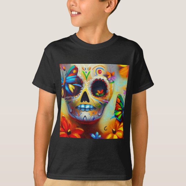 Camiseta Día de las Mariposas Muertas 2 (Anverso)