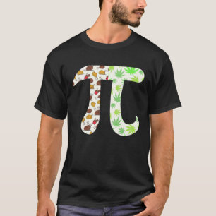 Camiseta Día De Las Matemáticas De Pollo 3 14 Math Pun Weed