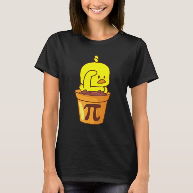 Camiseta Día de las matemáticas divertidas de Chicken Pot P (Anverso)