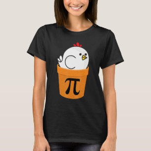 Camiseta Día de las matemáticas divertidas de Chicken Pot P