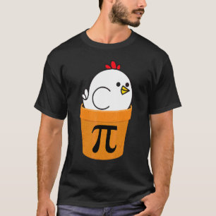 Camiseta Día de las matemáticas divertidas de Chicken Pot P