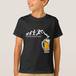 Camiseta Día de las mujeres de lunes a viernes Beber cervez