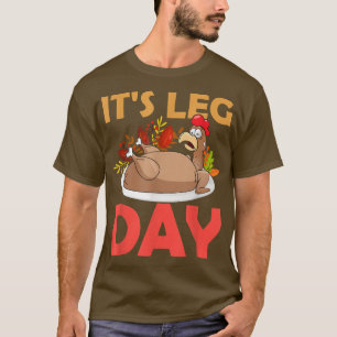 Camiseta Día de las Piernas, Día de Acción de Gracias, Gimn