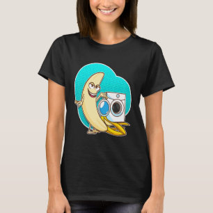 Camiseta Día de lavado de plátanos pelados