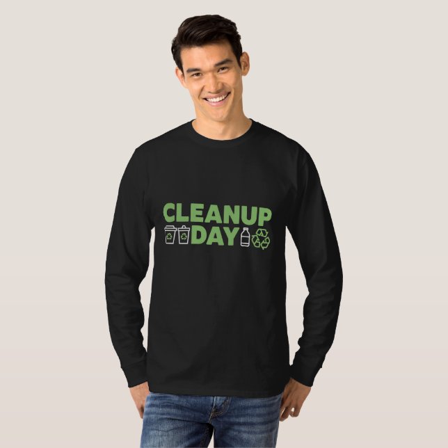 Camiseta Día de Limpieza Ecológica (Anverso completo)