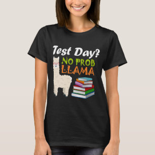 Camiseta Día de Llama: Exam de profesores enseñando camiset