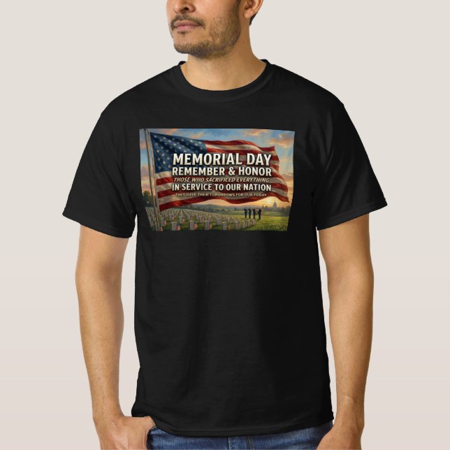 Camiseta Día de los Caídos (Anverso)