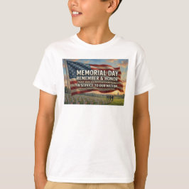 Camiseta Día de los Caídos  