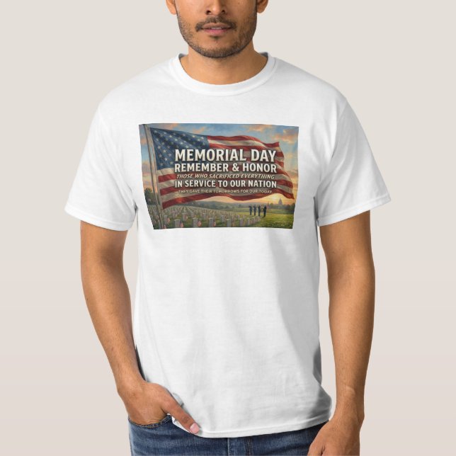 Camiseta Día de los Caídos (Anverso)