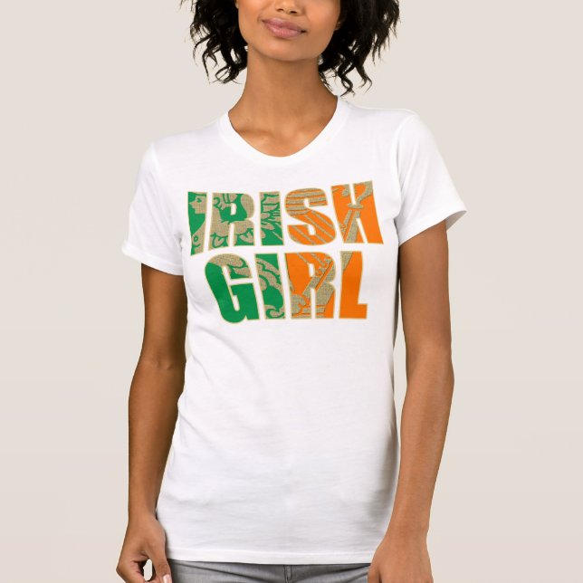 Camiseta Día de los Chicas de Irlanda (Anverso)