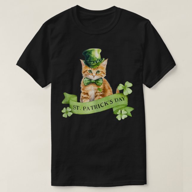 Camiseta Día de los gatos de los patógenos de los gatos de  (Diseño del anverso)