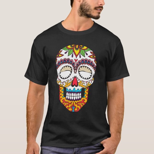 Camiseta Día De Los Muertos (Anverso)