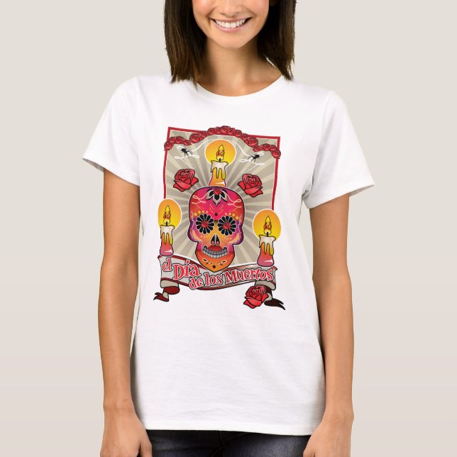 Camiseta Día de los muertos (Anverso)
