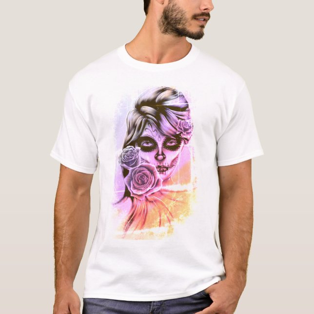 Camiseta Dia De Los Muertos (Anverso)