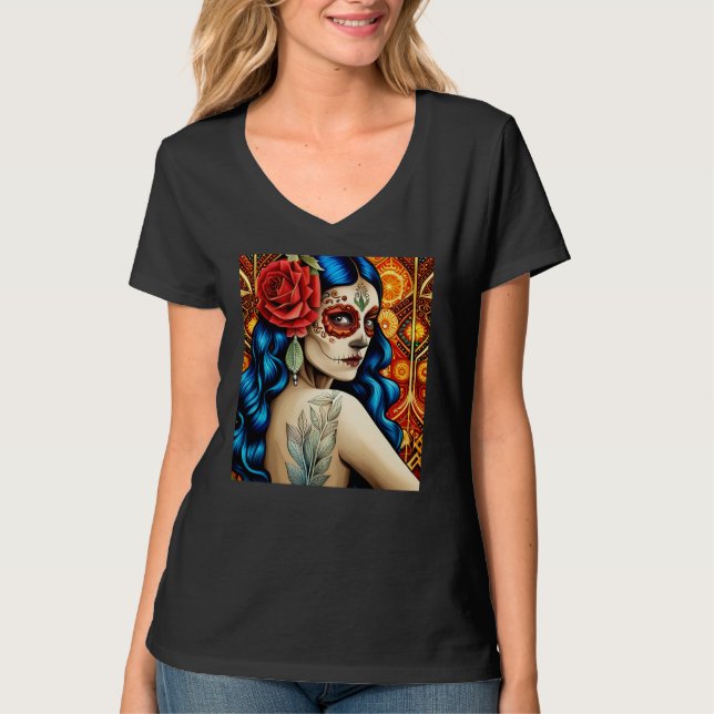 Camiseta Día de los Muertos (Anverso)
