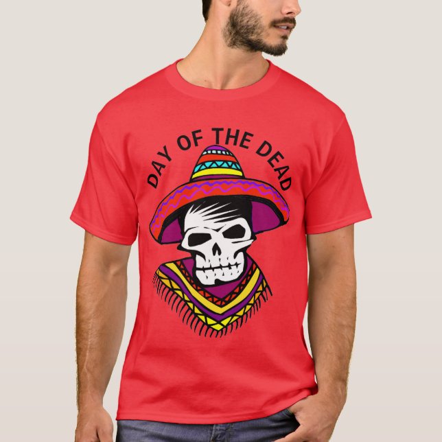 Camiseta Día De Los Muertos (Anverso)