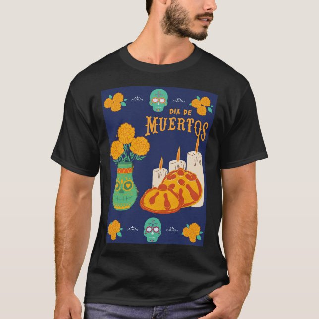CAMISETA DÍA DE LOS MUERTOS (Anverso)