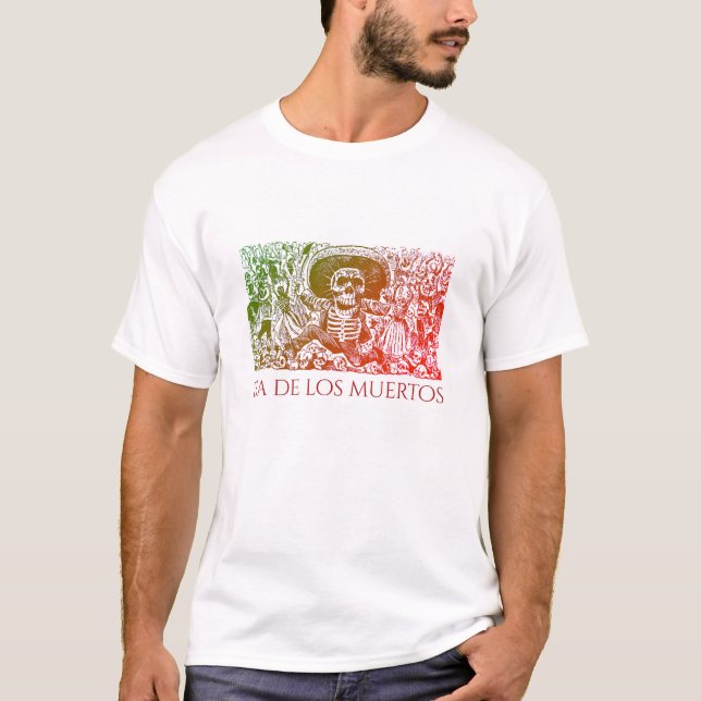 Camiseta Dia De Los Muertos (Anverso)