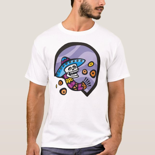 Camiseta Dia De Los Muertos (Anverso)