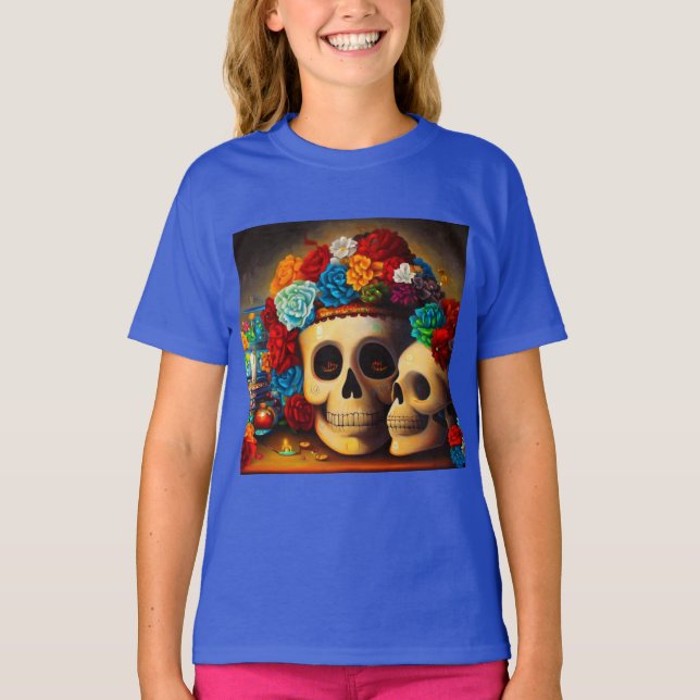 Camiseta Día de los muertos (Anverso)