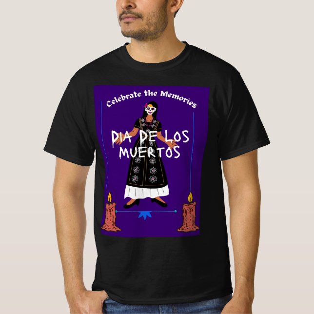 CAMISETA DÍA DE LOS MUERTOS (Anverso)