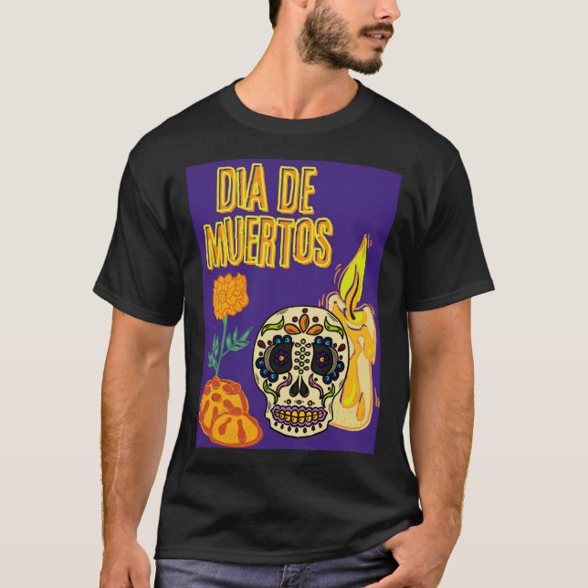 CAMISETA DÍA DE LOS MUERTOS (Anverso)