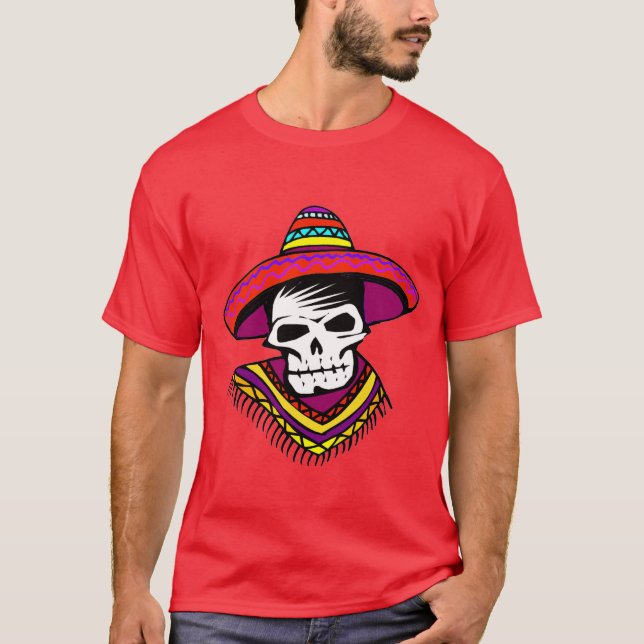 Camiseta Día De Los Muertos (Anverso)