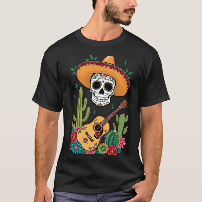 Camiseta Día de los muertos (Anverso)