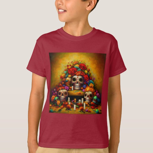 Camiseta Día de los Muertos 1 (Anverso)