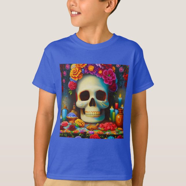 Camiseta Día de los Muertos 4 (Anverso)