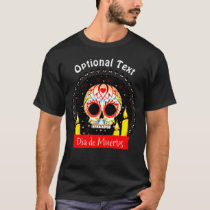 Camiseta Día de los Muertos Calavera de Azúcar Halloween