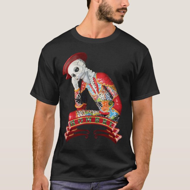 Camiseta Dia de los Muertos Calavera Hombre (Anverso)