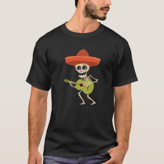 Camiseta Día De Los Muertos Calcula Día Mexicano De Los Mue