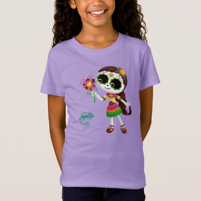 Camiseta Dia De Los Muertos Catrina (Anverso)