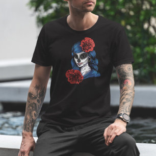 Camiseta Dia De Los Muertos Catrina Kalaka