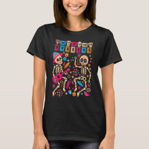 Camiseta Día De Los Muertos De La Fallecida Esqueleto Mexic