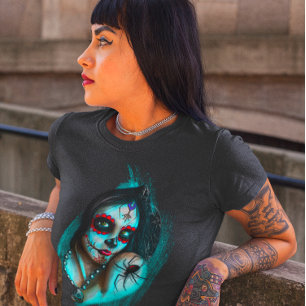 Camiseta Día de los Muertos de las mujeres muertas