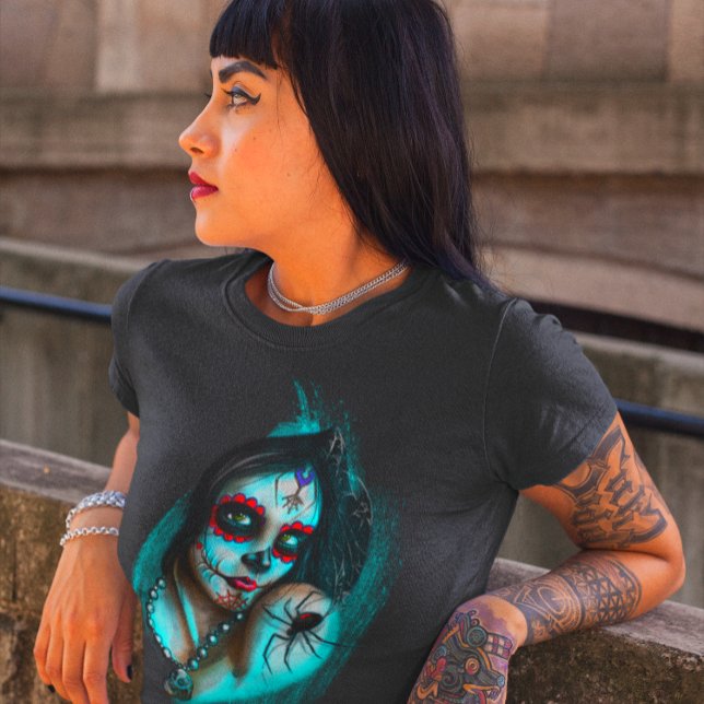Camiseta Día de los Muertos de las mujeres muertas (Subido por el creador)