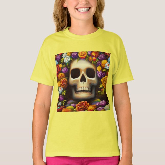 Camiseta Día de los Muertos de Ofendra 5 (Anverso)