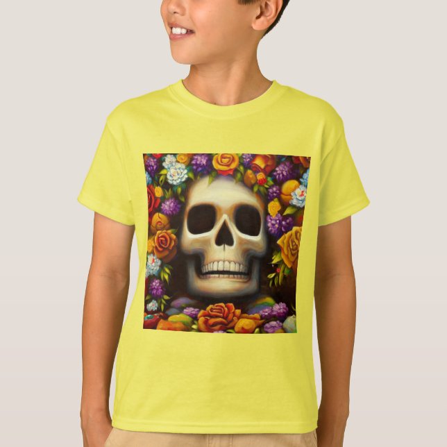 Camiseta Día de los Muertos de Ofendra 5 (Anverso)