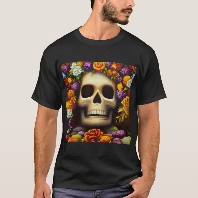 Camiseta Día de los Muertos de Ofendra 5 (Anverso)