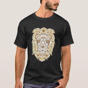 Camiseta Día De Los Muertos Día Del León Muerto