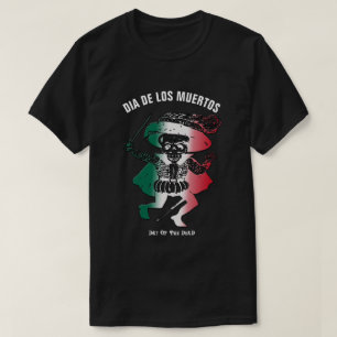 Camiseta Día de los Muertos Día del Skeleton Muerto Knight