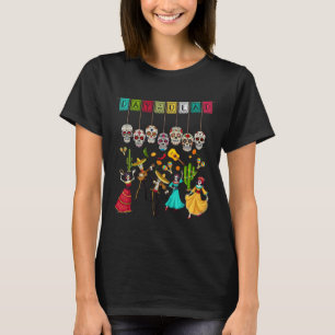 Camiseta Día De Los Muertos Esqueleto - Día De Los Muertos 