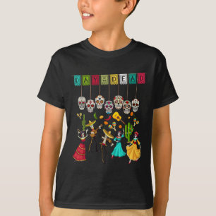 Camiseta Día De Los Muertos Esqueleto - Día De Los Muertos