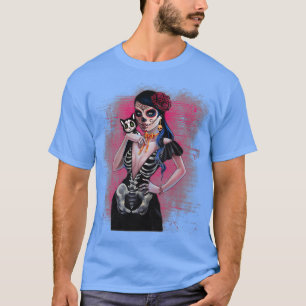 Camiseta Día De Los Muertos La Catrina De 1