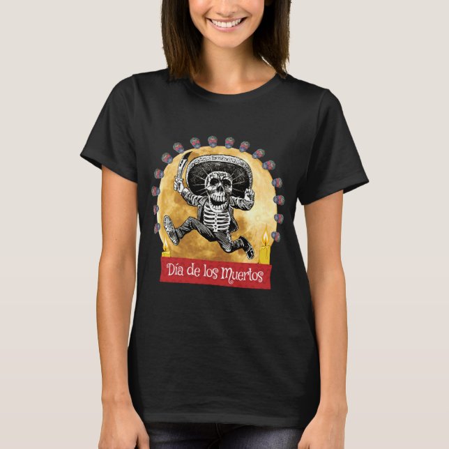 Camiseta Día de los Muertos México (Anverso)