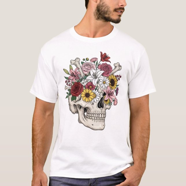 Camiseta Día de los muertos por la caída del azúcar (Anverso)