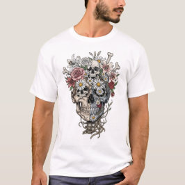 Camiseta Día de los muertos por la caída del azúcar