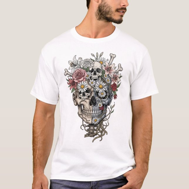 Camiseta Día de los muertos por la caída del azúcar (Anverso)